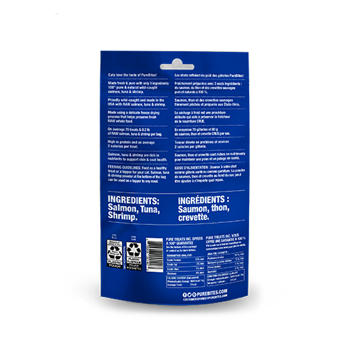 Load image into Gallery viewer, PureBites Ocean Medley Freeze Fried Cat Treat 22g