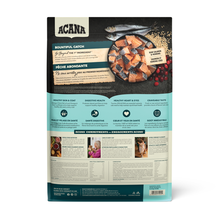 Acana Bountiful Catch Adult Maintenance Dry Cat Food 🍁