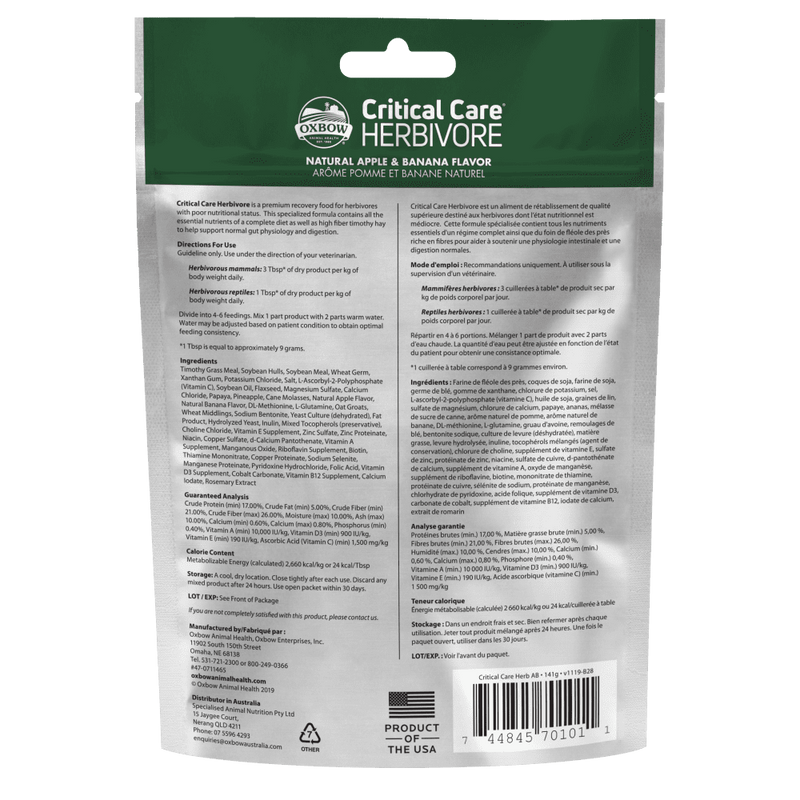 Load image into Gallery viewer, Oxbow Critical Care Herbivore