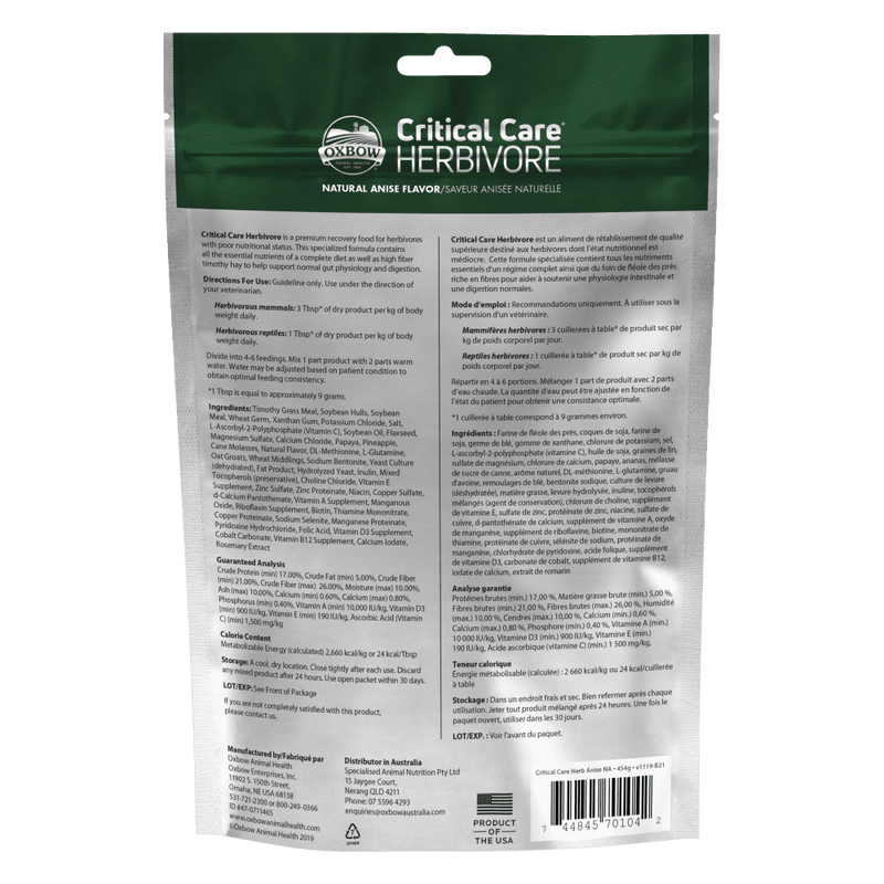 Load image into Gallery viewer, Oxbow Critical Care Herbivore