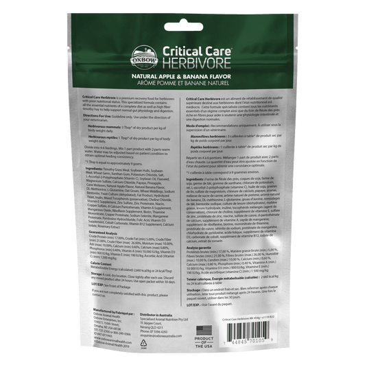 Oxbow Critical Care Herbivore