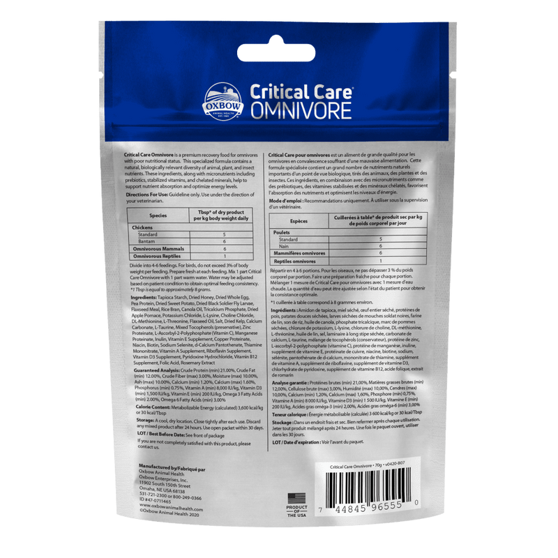 Load image into Gallery viewer, Oxbow Critical Care Omnivore
