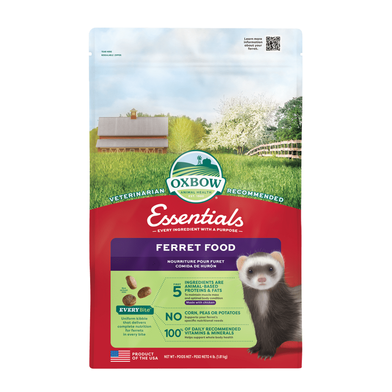 Load image into Gallery viewer, Oxbow Essentials Ferret Food - 4 lb (1.8 kg)