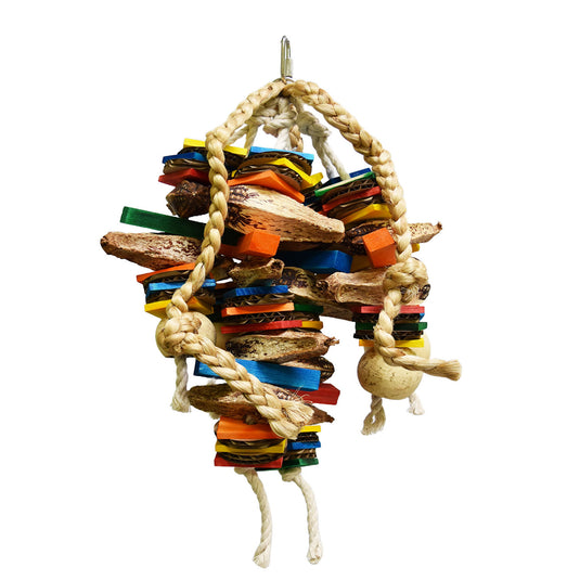 Zoo-Max Mr. Mahogany Large Bird Enrichment Toy - 806