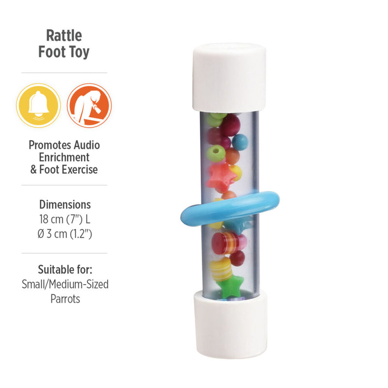 Load image into Gallery viewer, HARI Smart Play Enrichment Parrot Toy Rattle - 81002