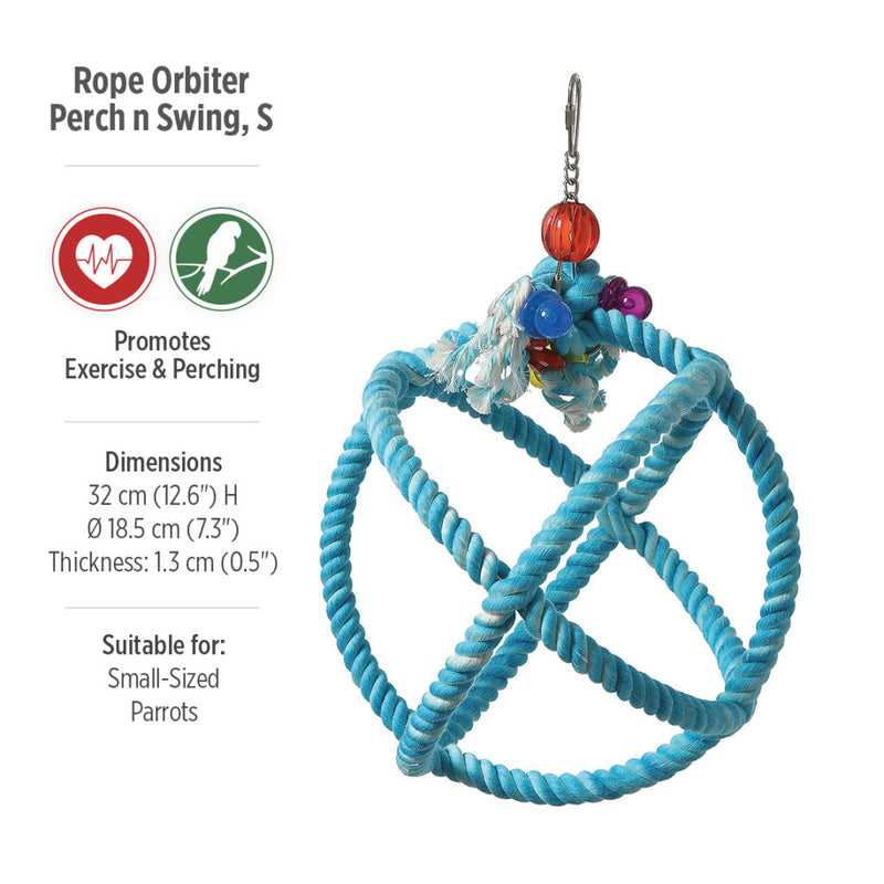 Load image into Gallery viewer, HARI Smart Play Rope Orbiter Perch n' Swing