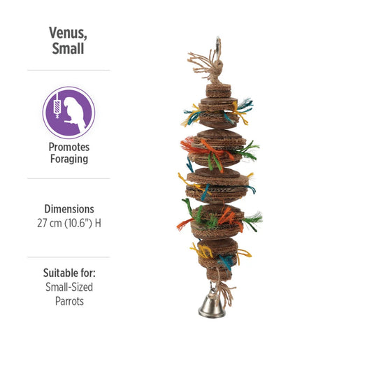 HARI Smart Play Enrichment Parrot Toy Venus