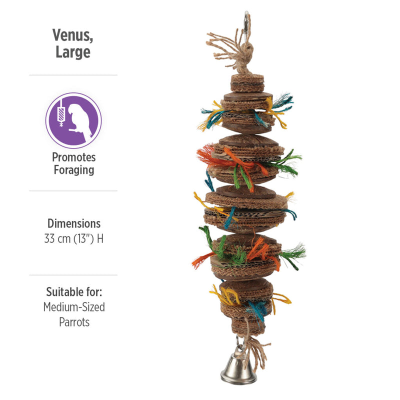 Load image into Gallery viewer, HARI Smart Play Enrichment Parrot Toy Venus