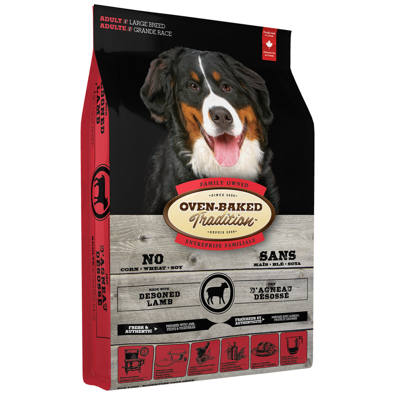 Load image into Gallery viewer, Oven Baked Tradition Adult Large Breed Dog Food - Lamb 25 lb 🍁