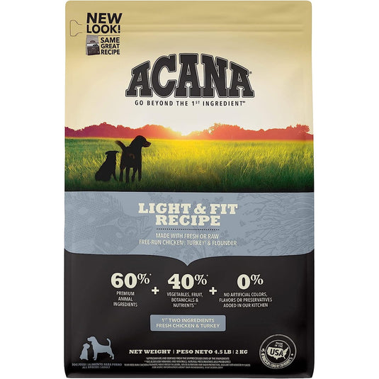 Acana HERITAGE Light & Fit Dog Food 🍁