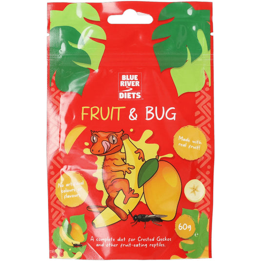 Blue River Diets Fruit & Bug Flavour Gecko Food