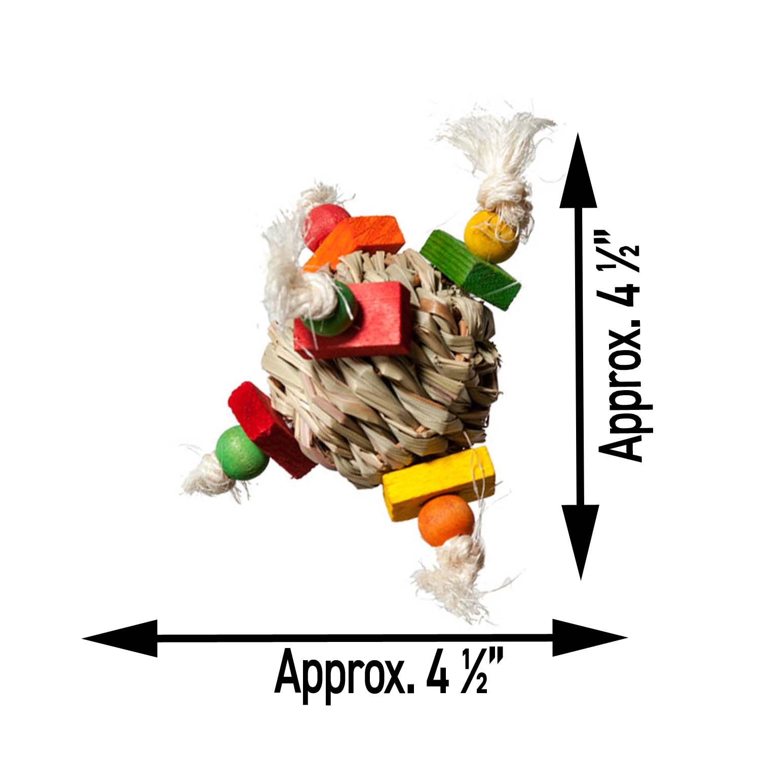 Featherland Paradise Hay Ball Parrot Foot Toy For Sale Canada