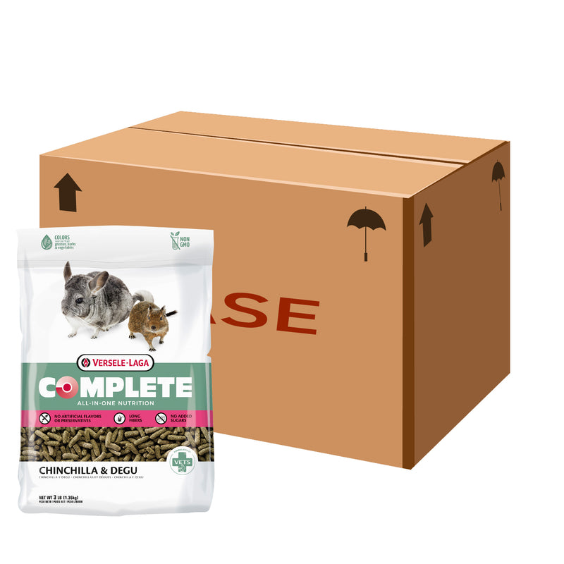 Load image into Gallery viewer, Multi-Bag Bundle - Versele-Laga Complete Chinchilla & Degu Food 1.36 kg x 6 Bags
