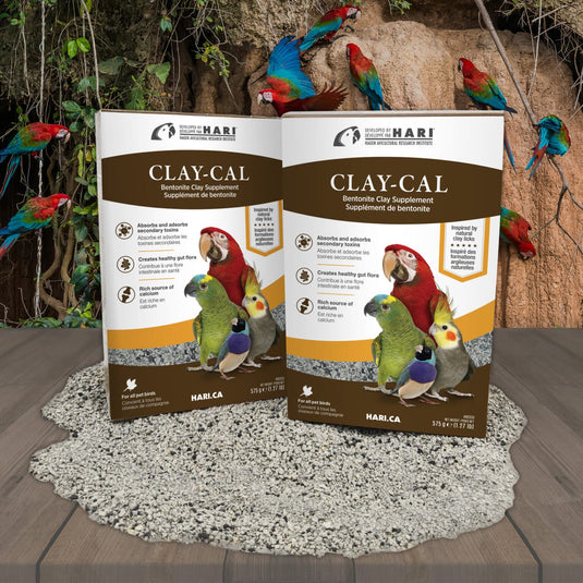 HARI Clay-Cal Bentonite Clay Supplement for Birds - 80333 🍁