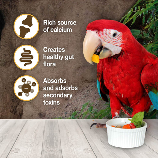 HARI Clay-Cal Bentonite Clay Supplement for Birds - 80333 🍁