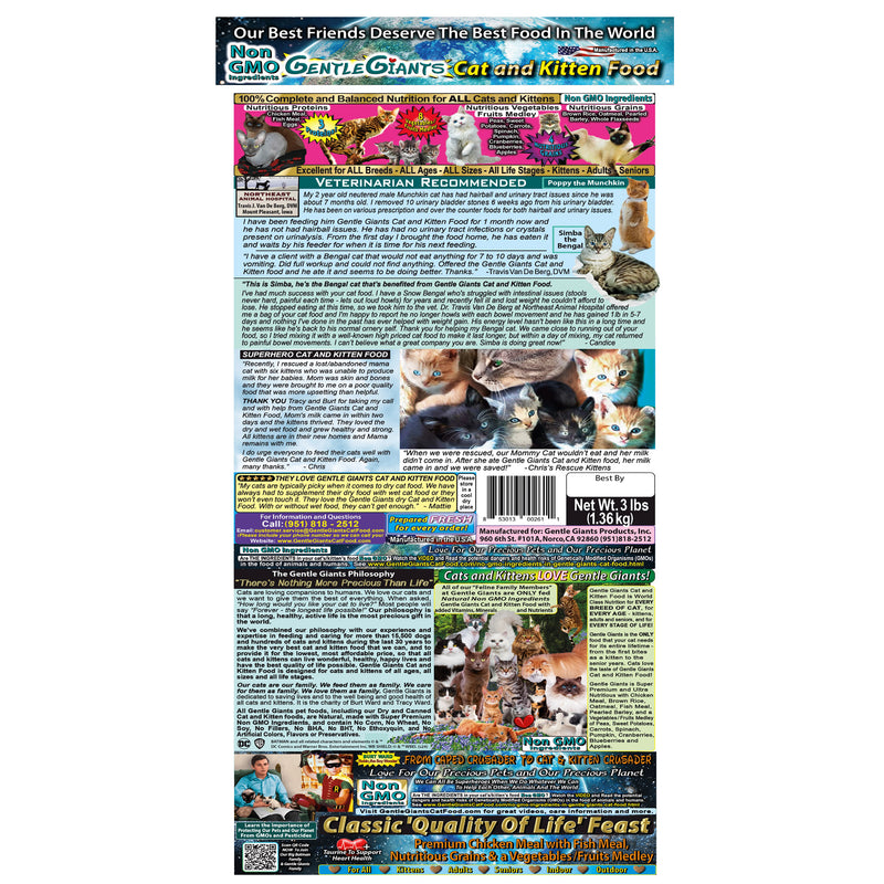 Load image into Gallery viewer, Classic 'Quality of Life' Feast Cat Food - Chicken & Fish