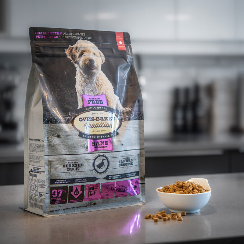 Load image into Gallery viewer, Oven Baked Tradition Small Breed Grain Free Dog Food - Duck 🍁