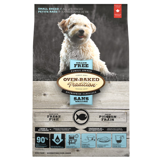 Oven Baked Tradition Small Breed Grain Free Dog Food - Fish 🍁