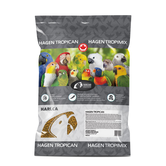 Tropican Lifetime Formula 2mm Granules - Small Parrots 🍁