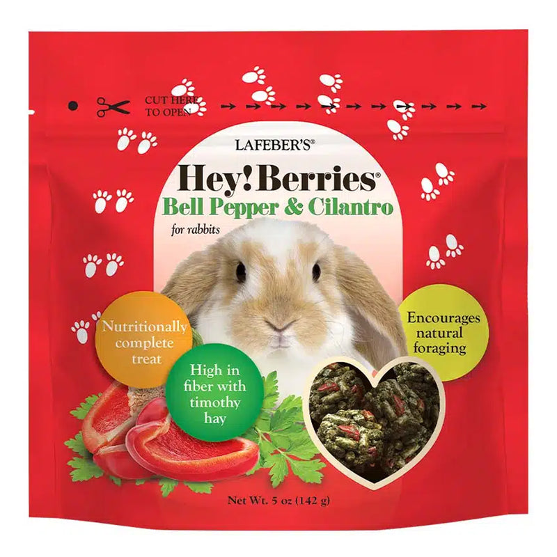 Load image into Gallery viewer, Hey! Berries for Rabbits - Bell Pepper & Cilantro 5 oz
