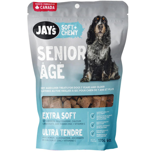 Jay's Senior Hip & joint Extra Soft Dry Aged Liver Treats - 170g