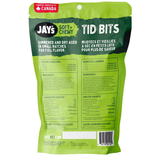 Jay's Tid Bits Hip & joint Dry Aged Liver Treats - 200g