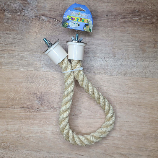 Flexible Sisal Rope Perch for Parrots