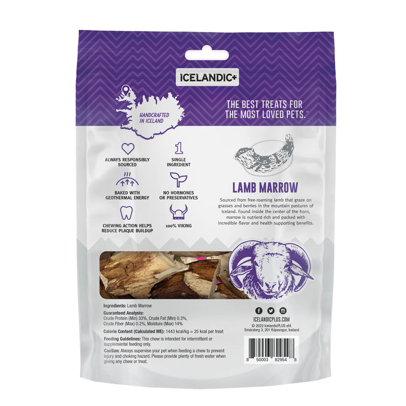 Load image into Gallery viewer, Icelandic+ Lamb Marrow Whole Pieces Dog Treat - 4.5 oz