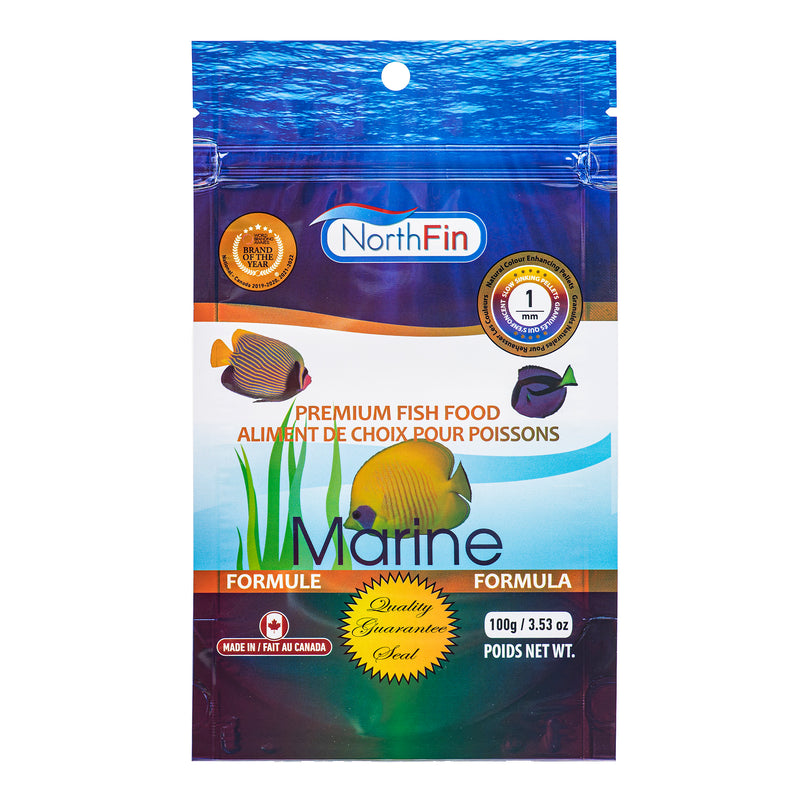 Load image into Gallery viewer, NorthFin Marine Formula Fish Food 1mm Pellet š
