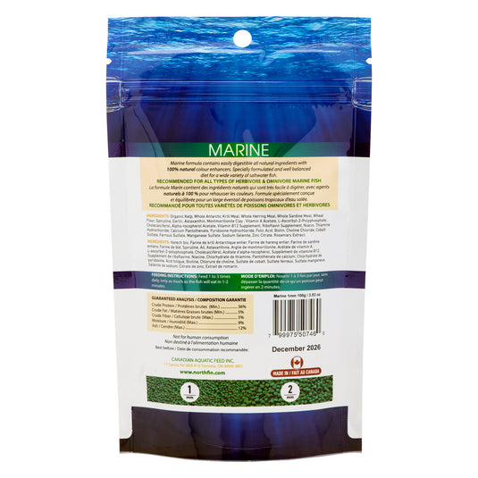 NorthFin Marine Formula Fish Food 1mm Pellet š