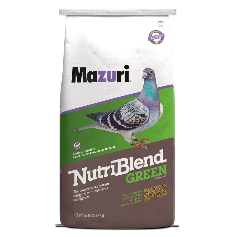 Load image into Gallery viewer, Mazuri NutriBlend Green Pigeon Diet - 50 lb