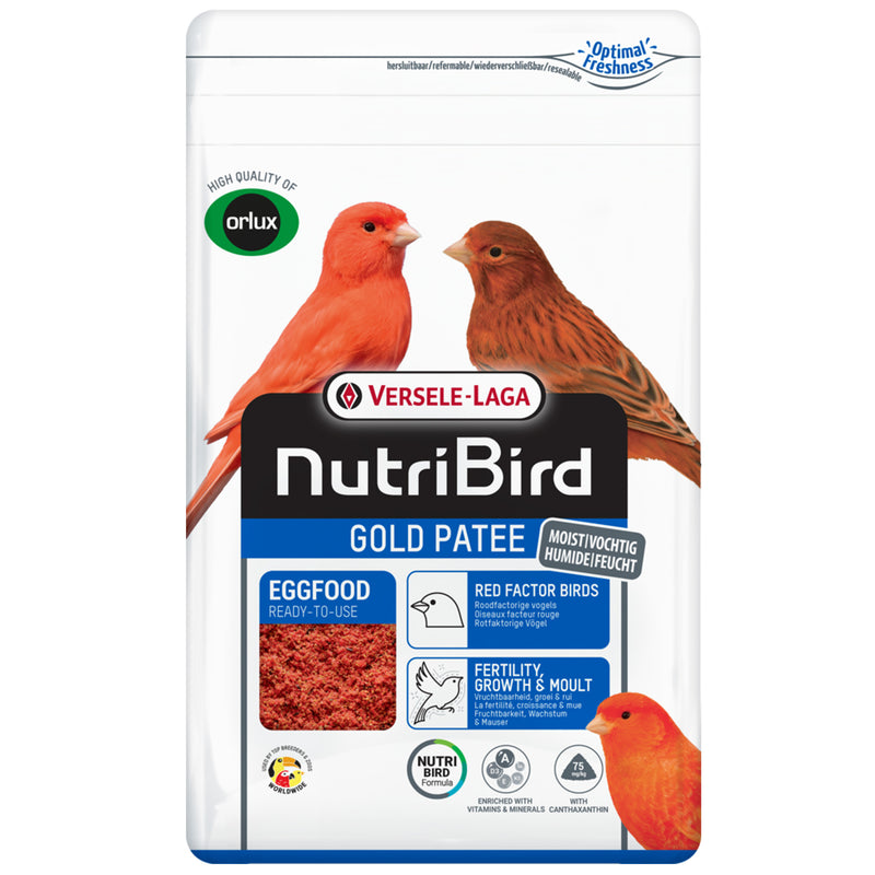 Load image into Gallery viewer, NutriBird Gold Patee Red Eggfood