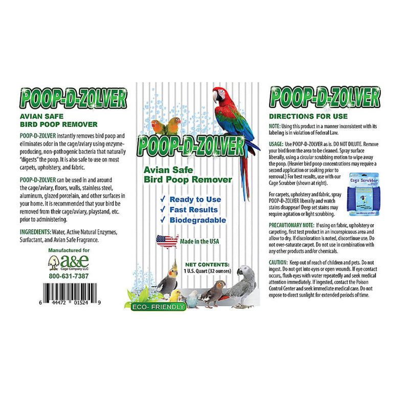 Load image into Gallery viewer, Poop-D-Zolver Spray - 1 US Qt.