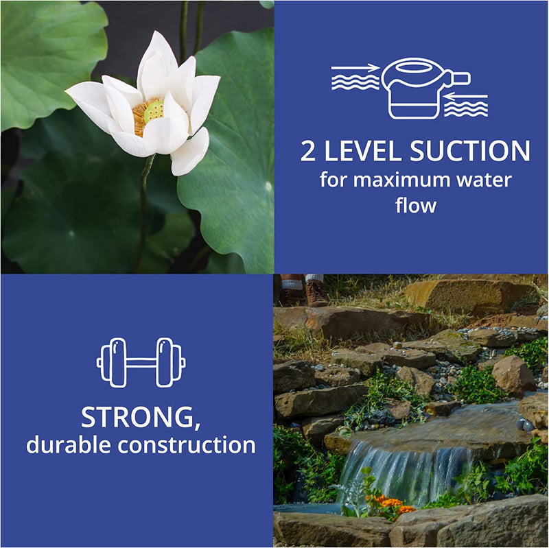 Load image into Gallery viewer, PowerJet 600 Fountain and Waterfall Pump Kit - Up To 1200 U.S. gal / 4400 L