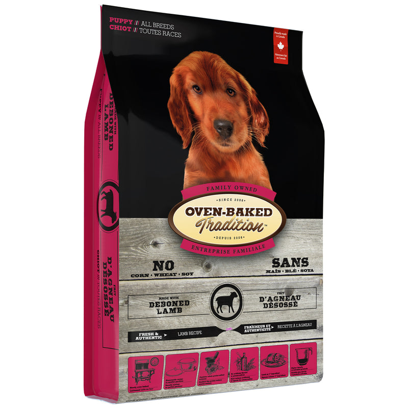 Load image into Gallery viewer, Oven Baked Tradition All Breed Puppy Food - Lamb 23 lb 🍁