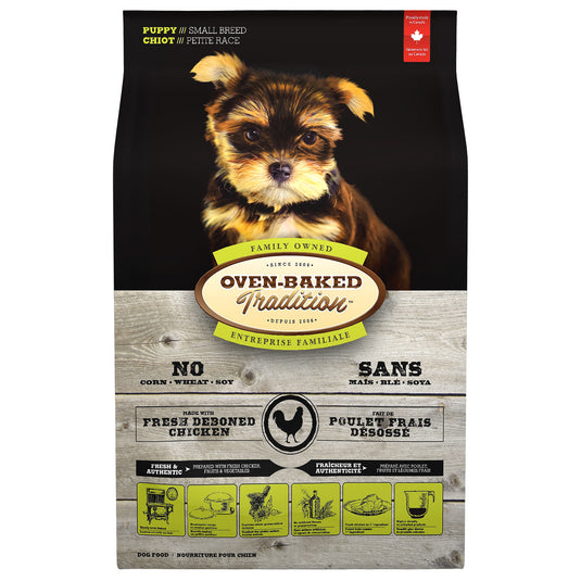 Oven Baked Tradition Puppy Small Breed Dog Food - Chicken 🍁
