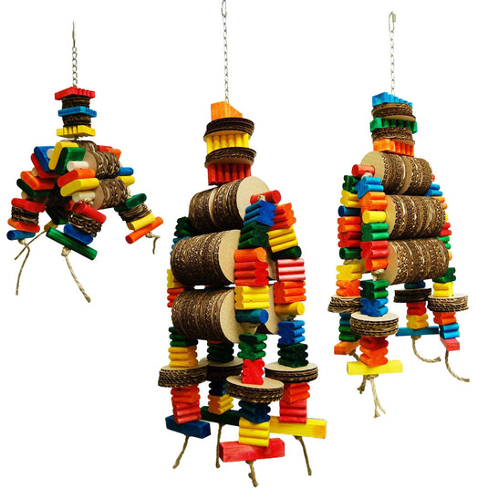 Zoo-Max Robot Enrichment Parrot Toy 🍁