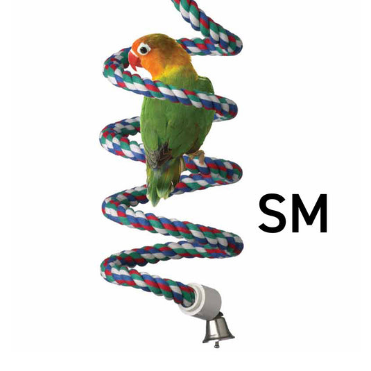 Super Bird Cotton Bungee Boing Perch n' Swing