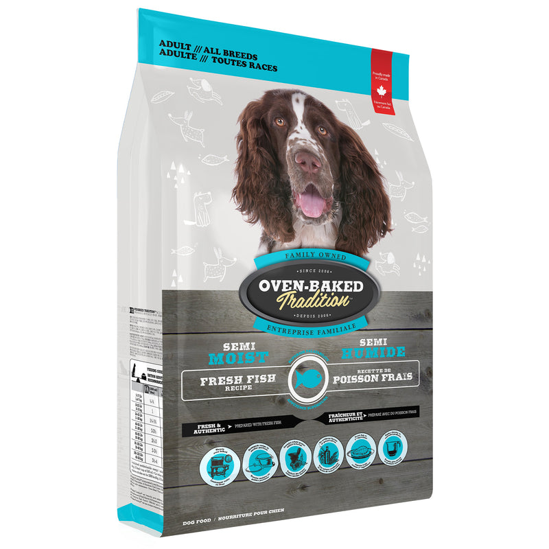 Load image into Gallery viewer, Oven Baked Tradition Semi-Moist Adult Dog Food - Fish 20 lb 🍁