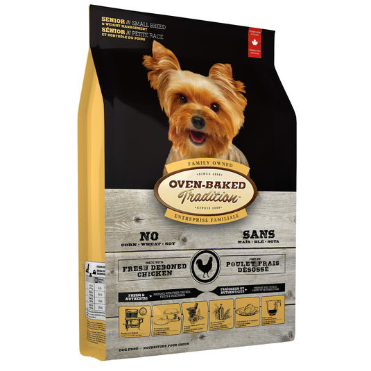 Oven Baked Tradition Weight Management Small Breed Senior Dog Food - Chicken 🍁