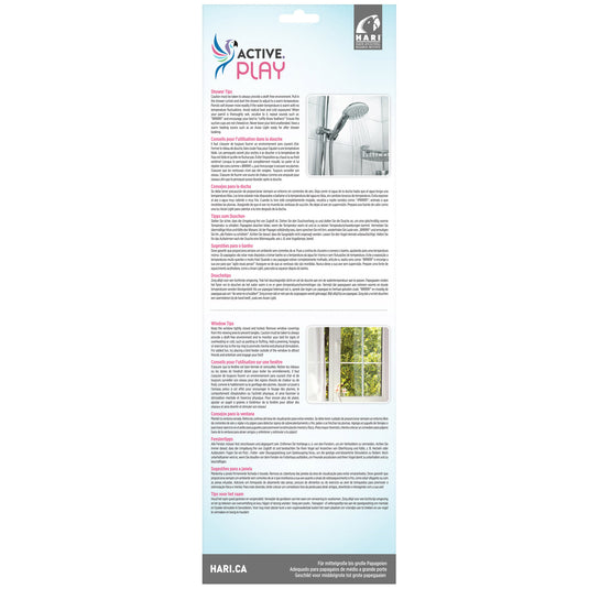 HARI Active Play Fold-Away Shower & Window Perch