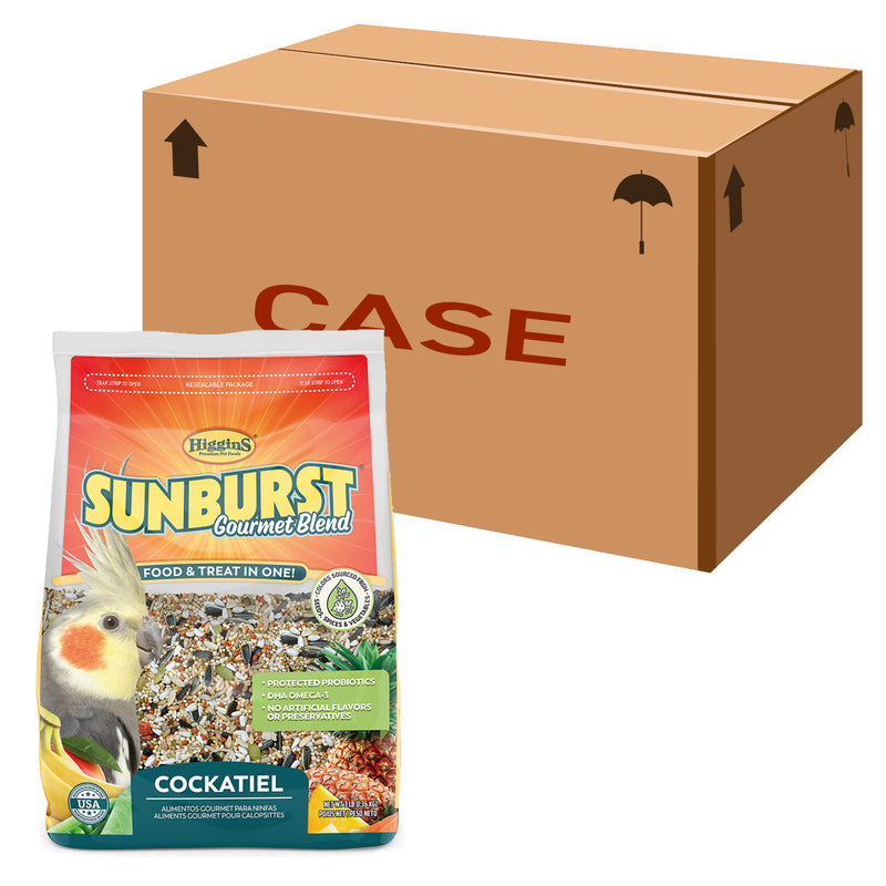 Load image into Gallery viewer, Multi-Bag Bundle - Sunburst Gourmet Cockatiel Seed 3lb x 6