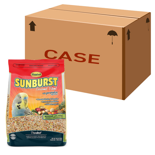 Multi-Bag Bundle - Sunburst Gourmet Parakeet Seed 2lb x 6