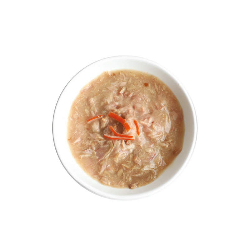 Load image into Gallery viewer, Kit Cat Goat Milk Gourmet White Tuna Flakes & Crab Wet Cat Food - 70g x 24 Pack