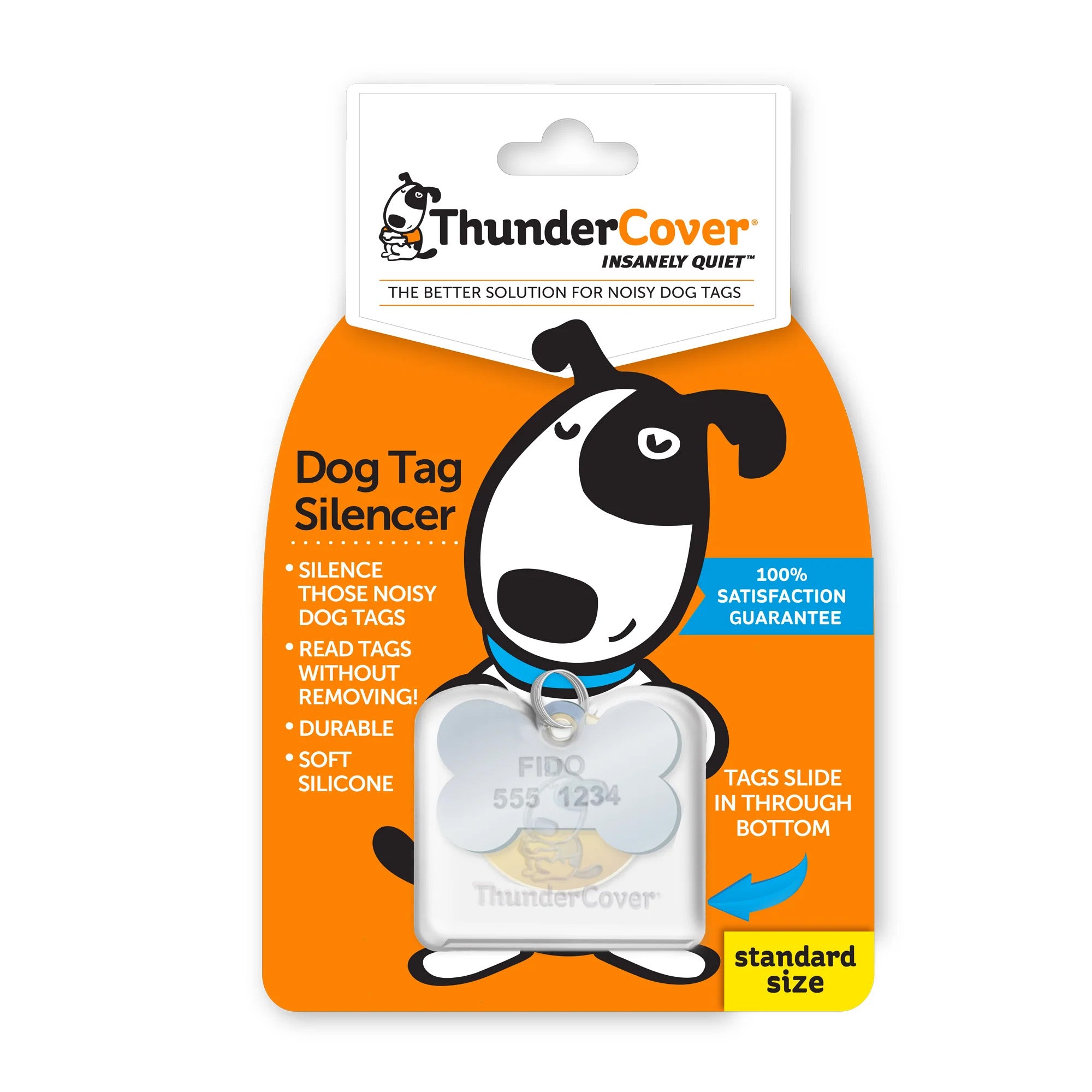 Dog tag covers sales