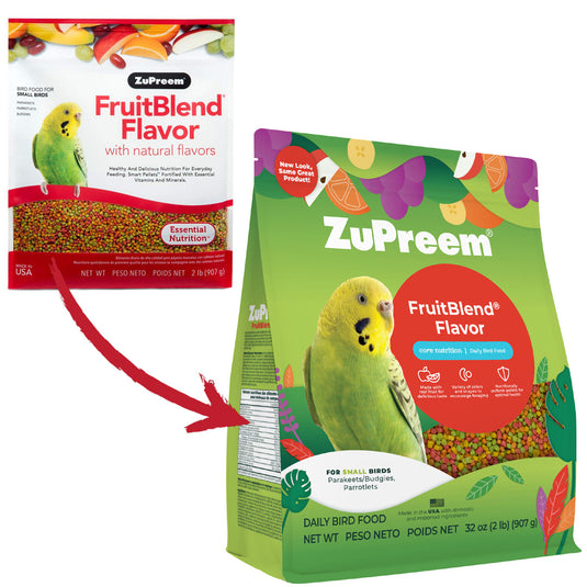 ZuPreem FruitBlend Daily Nutrition Small Bird Pellet