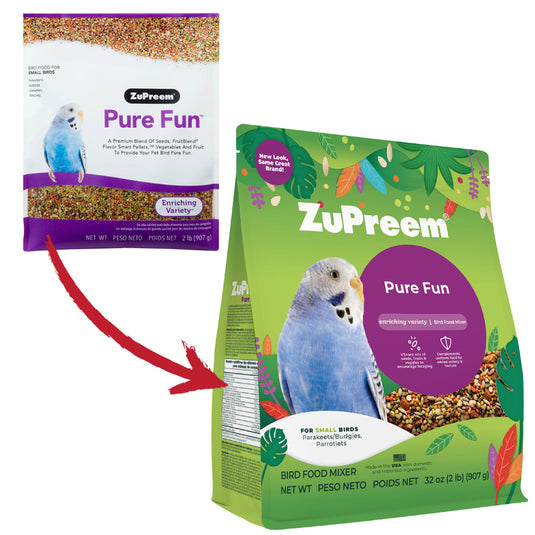 ZuPreem Pure Fun Small Bird Enrichment Diet - 2 lb
