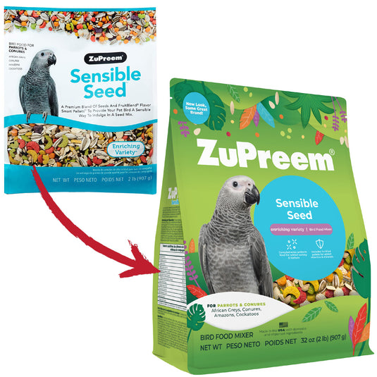 ZuPreem Sensible Seed Enrichment Mix for Parrot/Conure EXP 12/2025