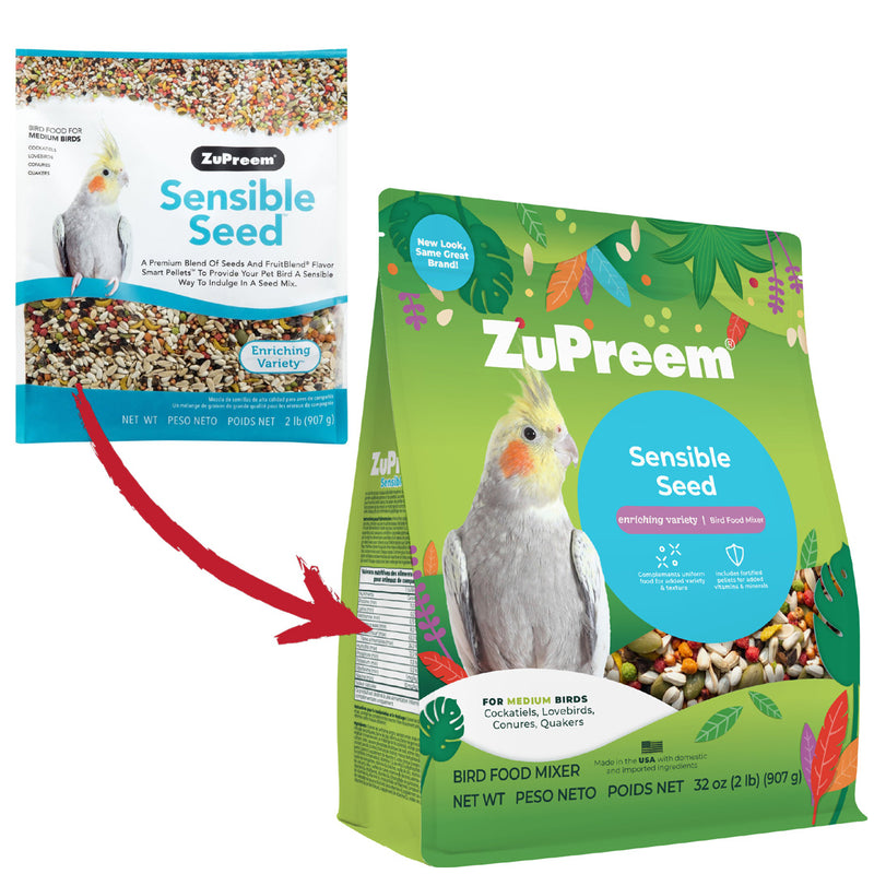 Load image into Gallery viewer, ZuPreem Sensible Seed Enrichment Mix for Medium Bird