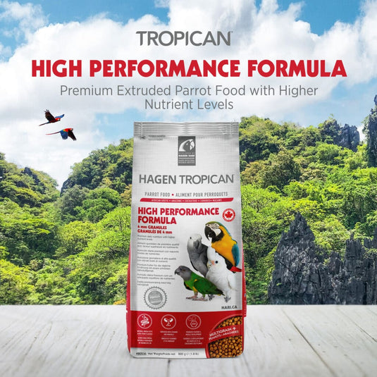 Tropican High Performance 4mm Granules - Parrots 🍁